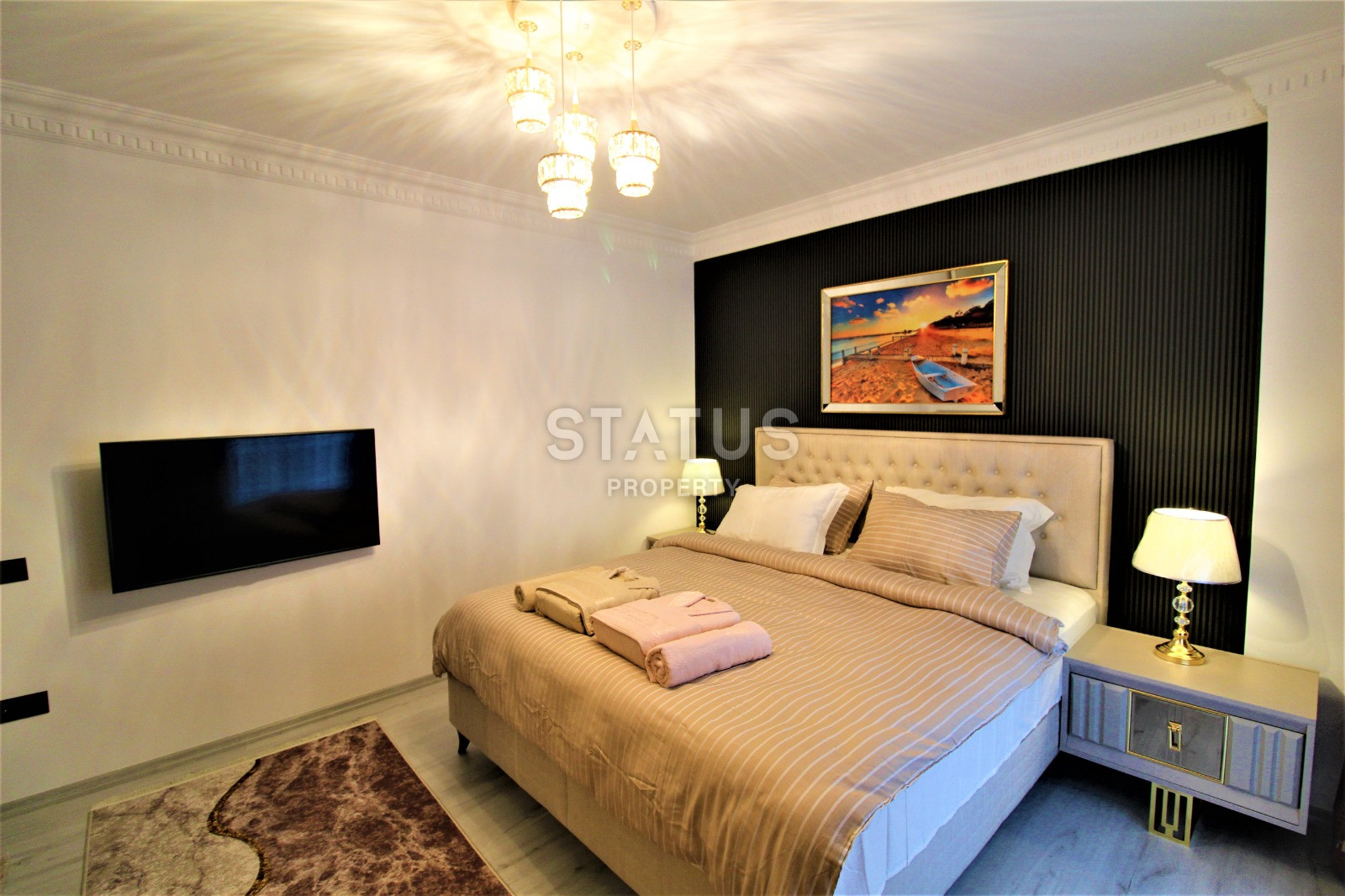 Stylish three-room apartment with sea view, 120 m2 фото 31