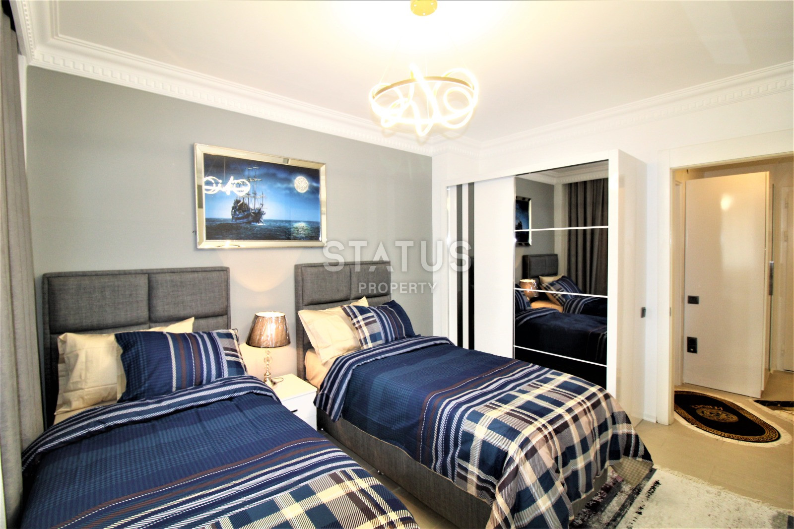 Three-room apartment furnished with great infrastructure in Cikcilli area, 120 m2. фото 12