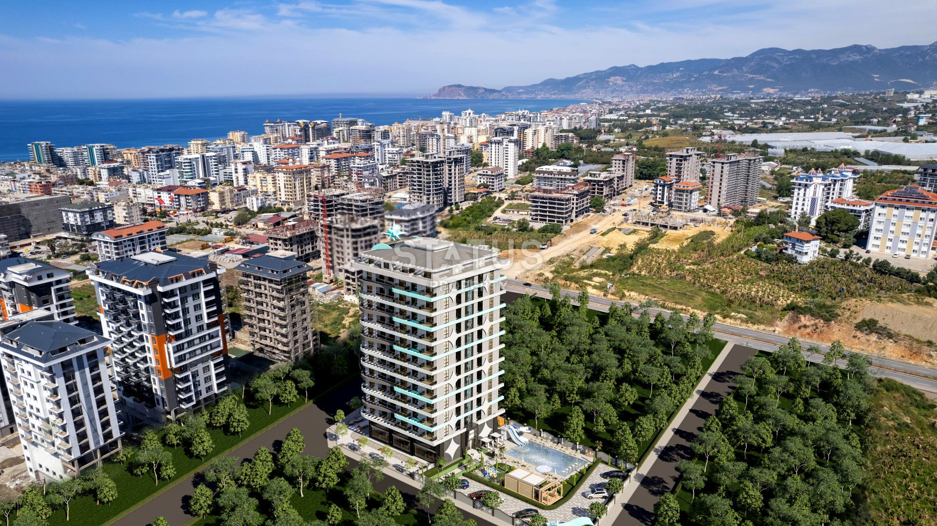 Новый проект бизнес-класса от ведущего застройщика в Махмутларе, 67-162 м2 фото 4