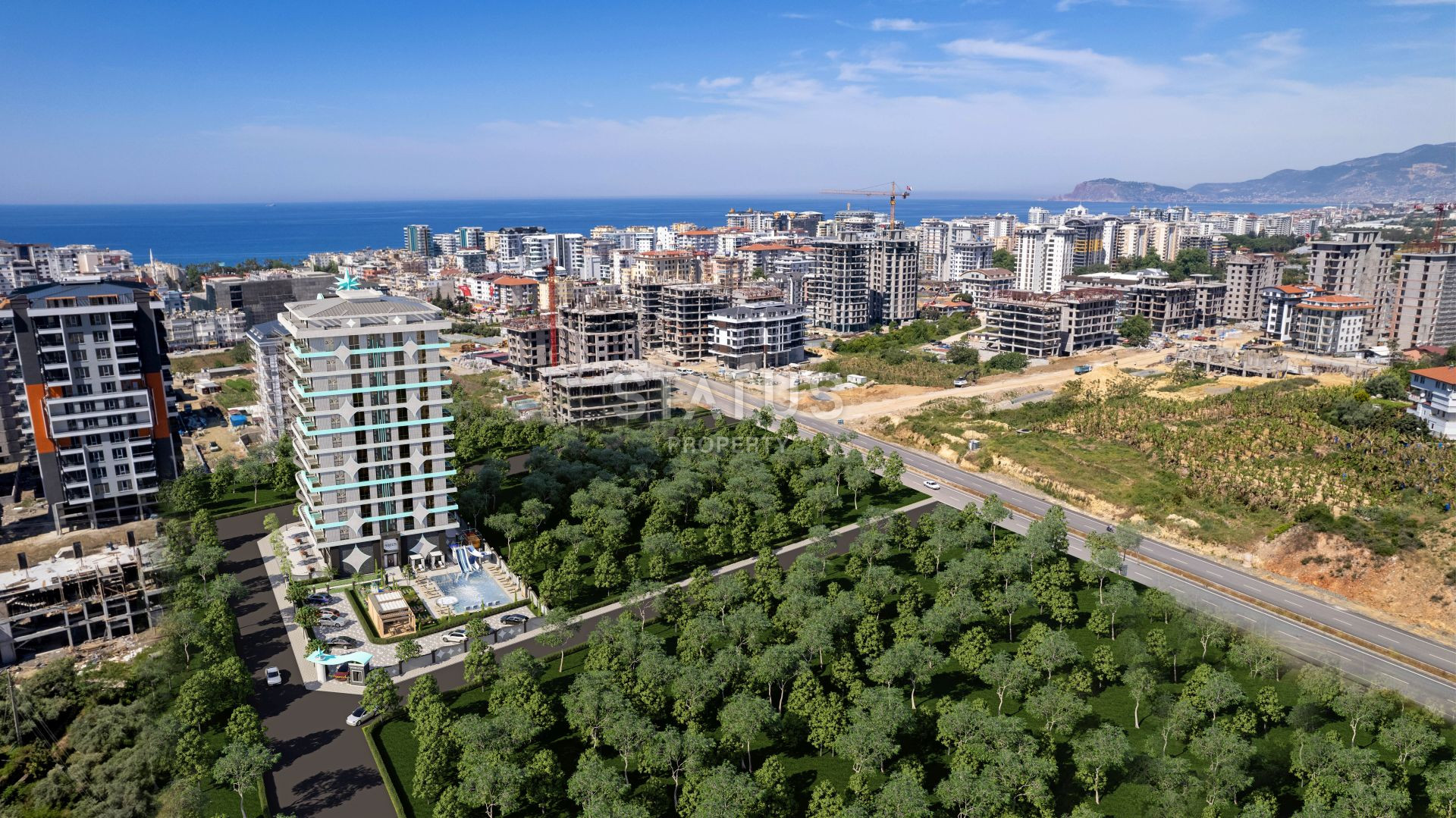 Новый проект бизнес-класса от ведущего застройщика в Махмутларе, 67-162 м2 фото 6