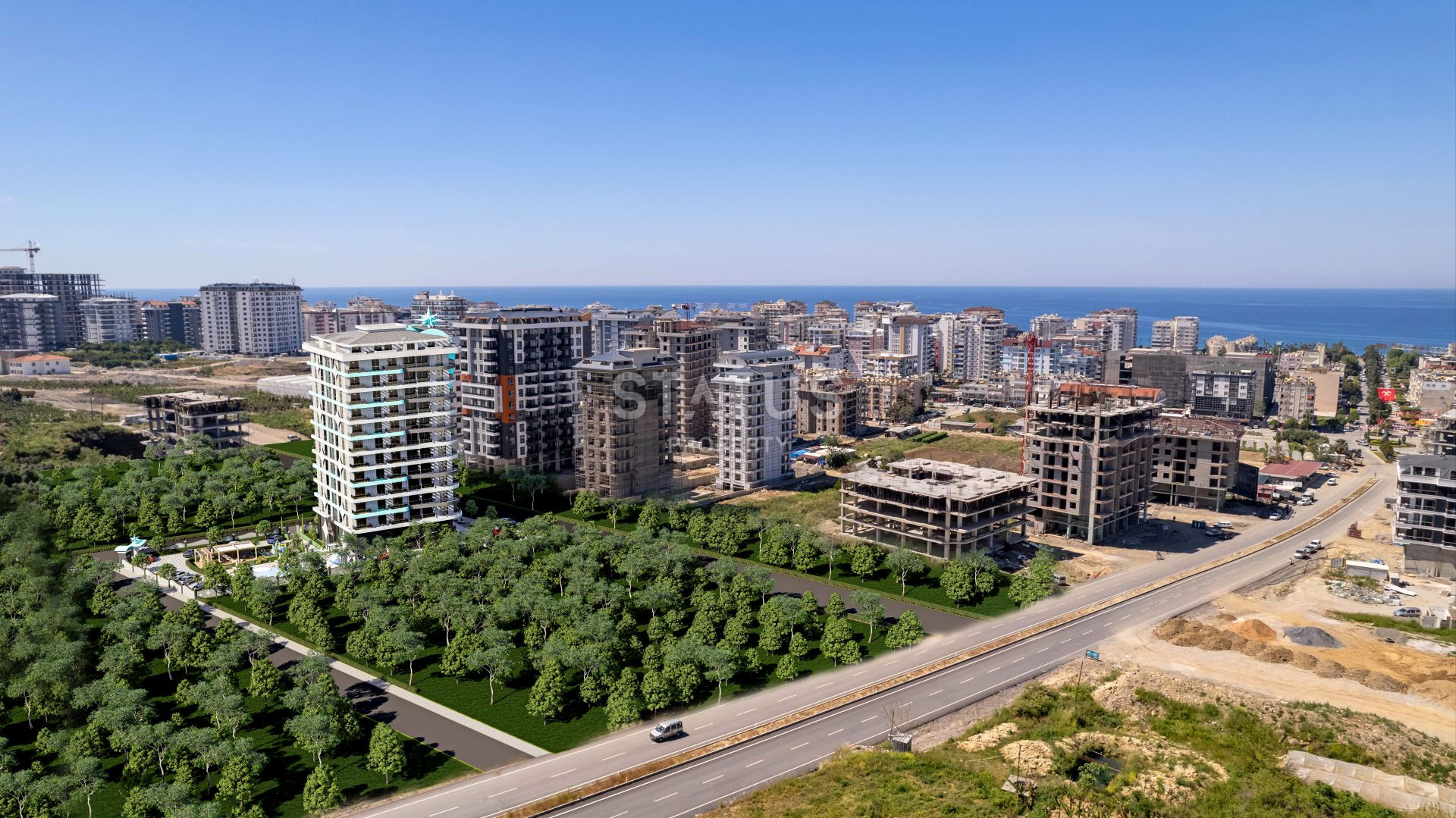 Новый проект бизнес-класса от ведущего застройщика в Махмутларе, 67-162 м2 фото 7