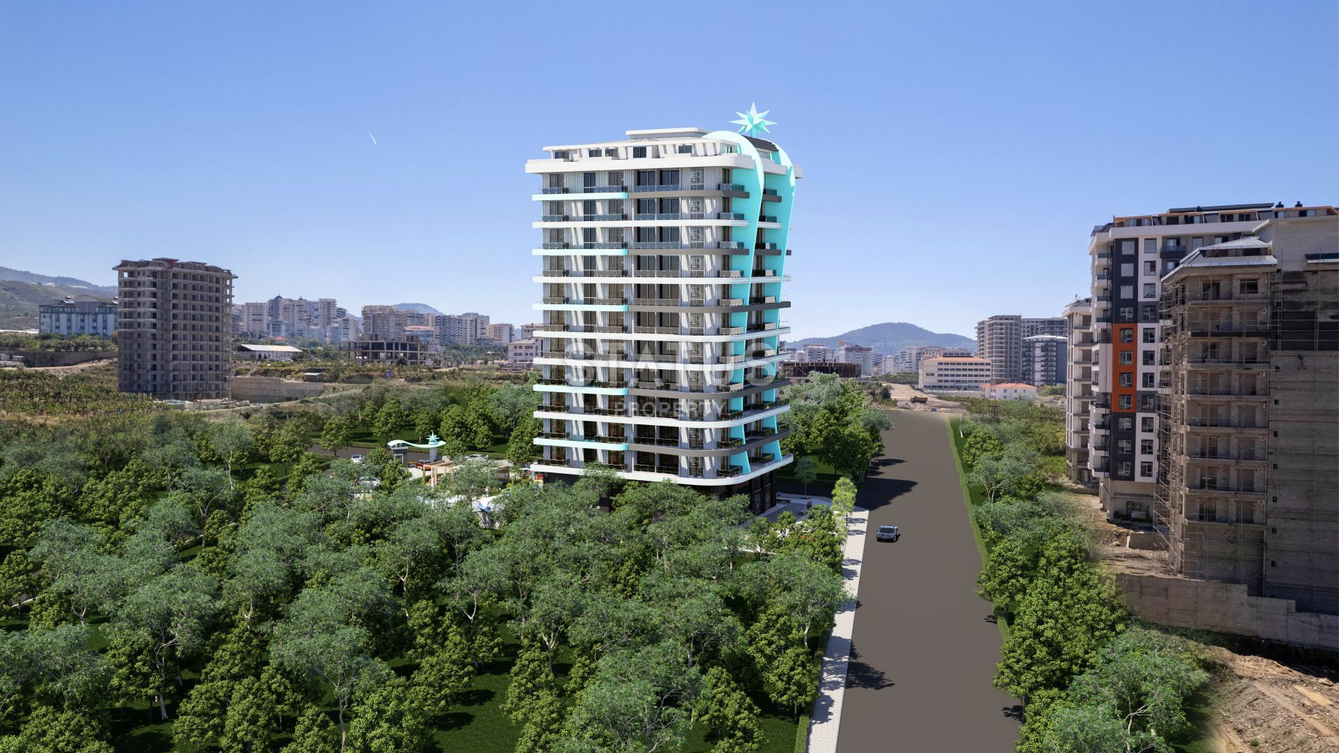 Новый проект бизнес-класса от ведущего застройщика в Махмутларе, 67-162 м2 фото 8