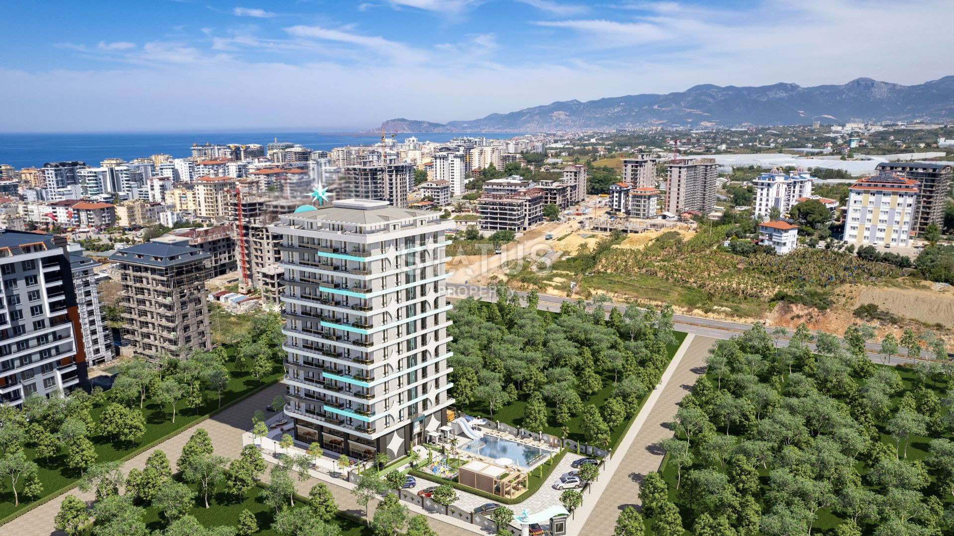 Новый проект бизнес-класса от ведущего застройщика в Махмутларе, 67-162 м2 фото 9