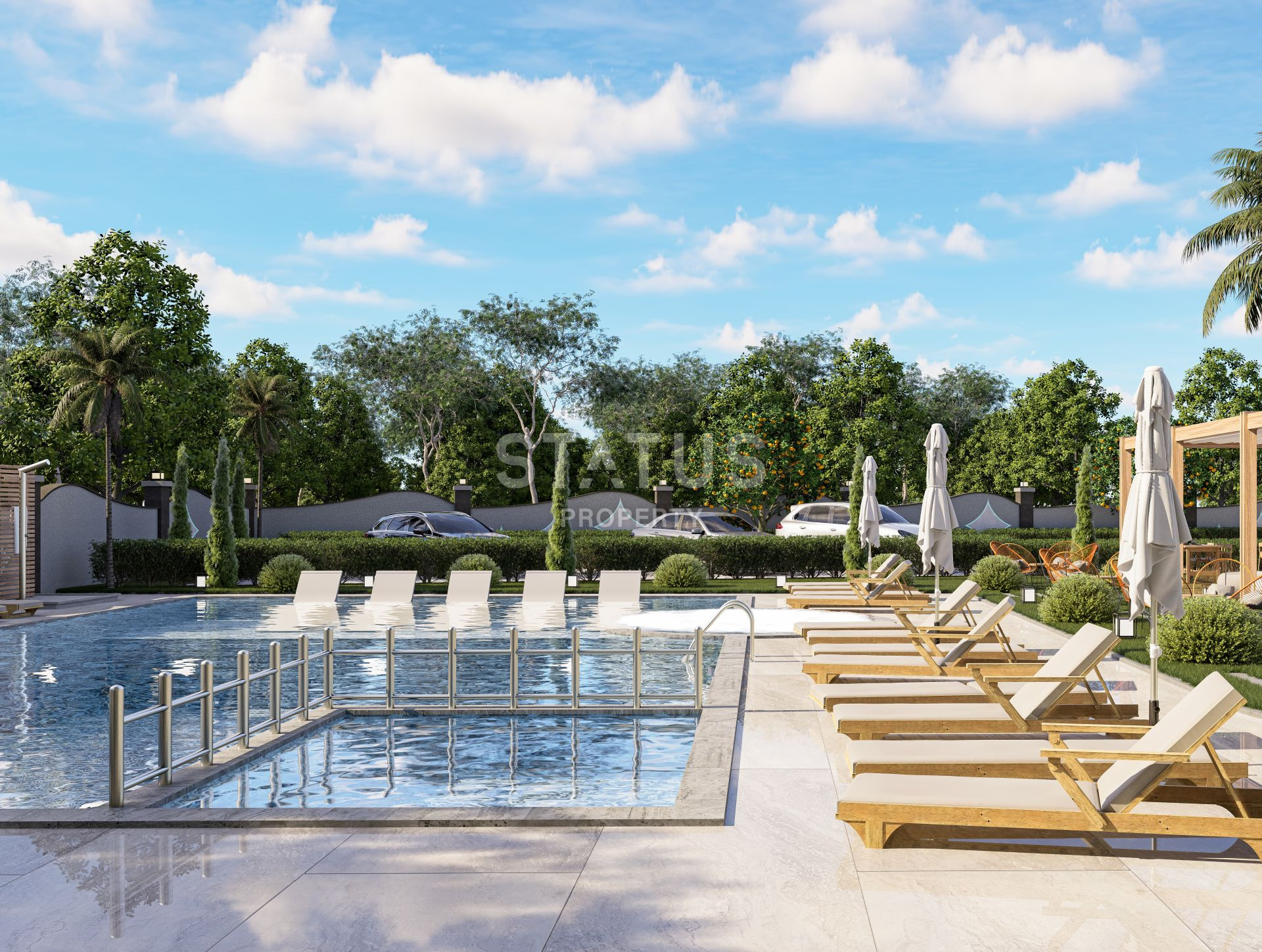 Новый проект бизнес-класса от ведущего застройщика в Махмутларе, 67-162 м2 фото 13