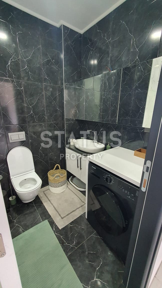 Двухкомнатная квартира под ключ в ЖК с отельной инфраструктурой в районе Авсаллар. 55м2 фото 16