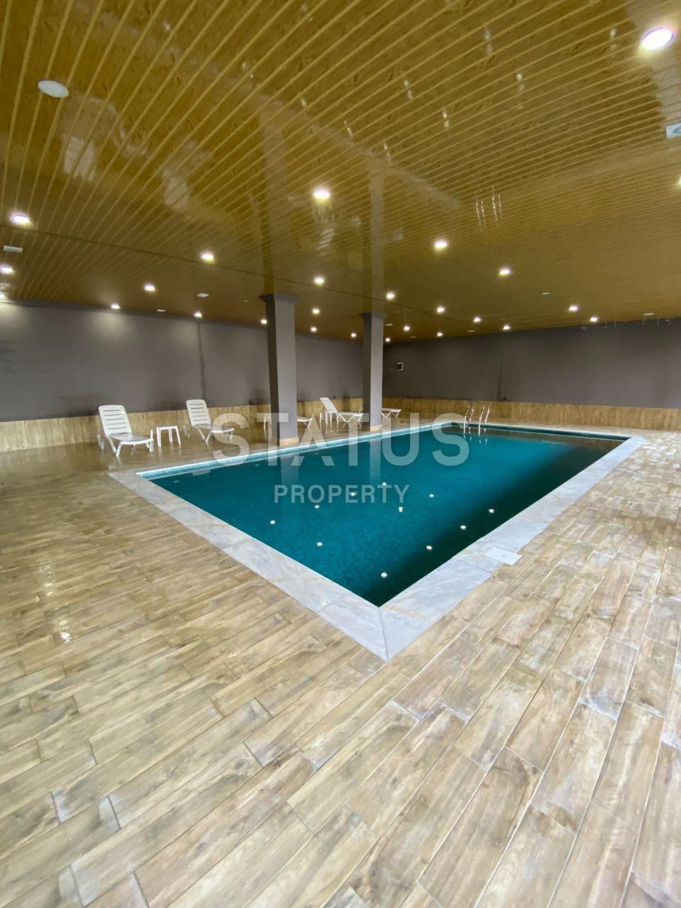 Двухкомнатная квартира под ключ в ЖК с отельной инфраструктурой в районе Авсаллар. 55м2 фото 30