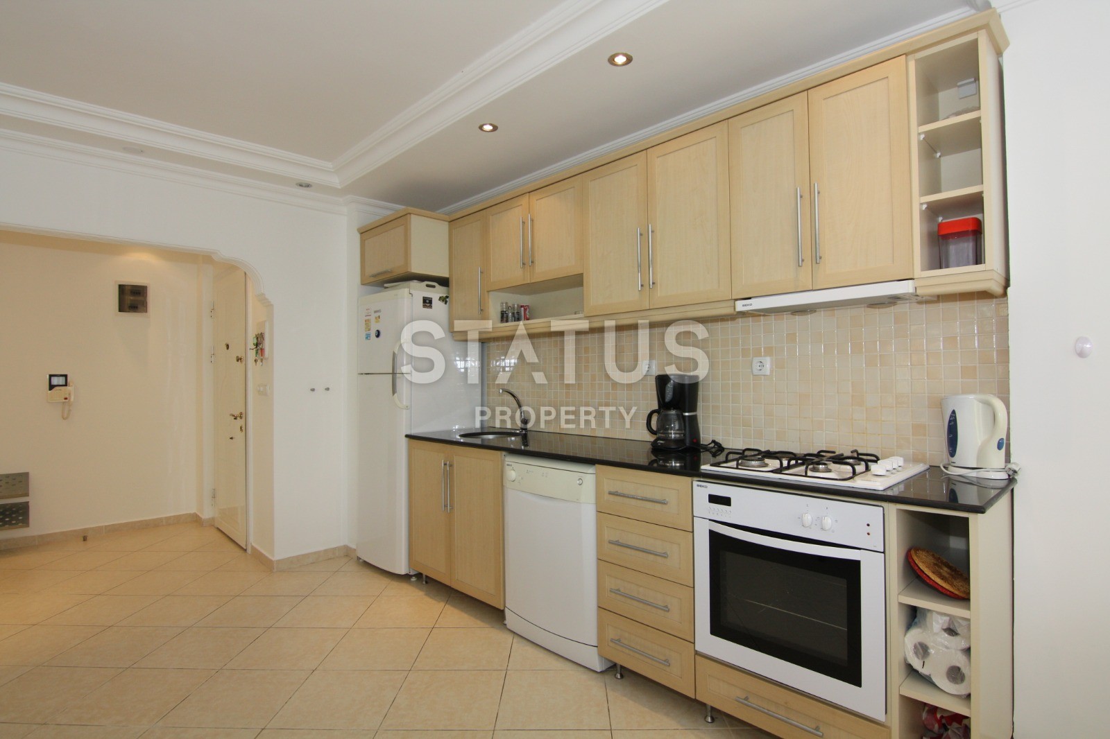 Апартаменты 2+1 в районе пляжа Клеопатры с мебелью фото 7