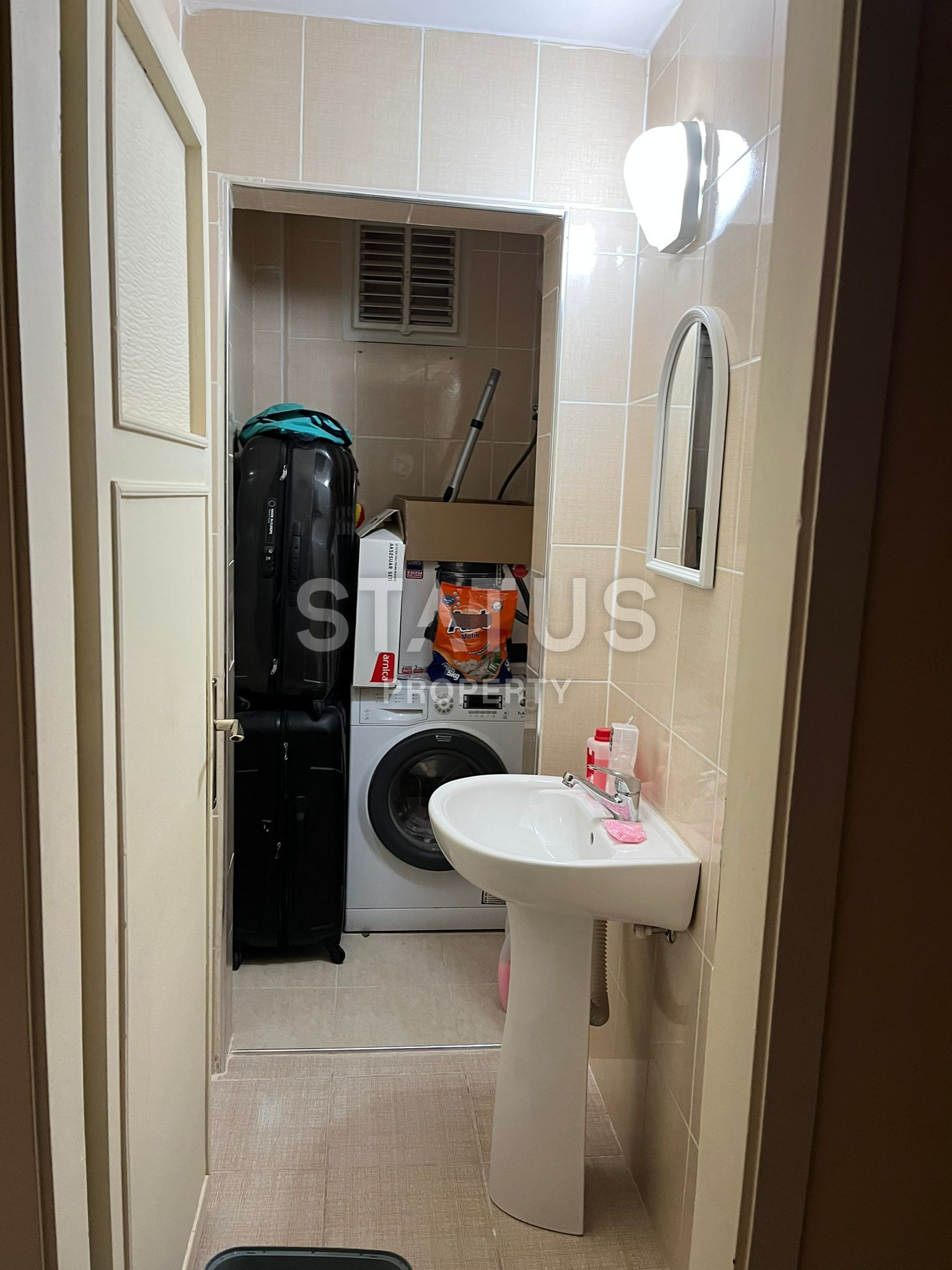 Трёхкомнатная квартира мебелированная в центре Алании,90м2. фото 7