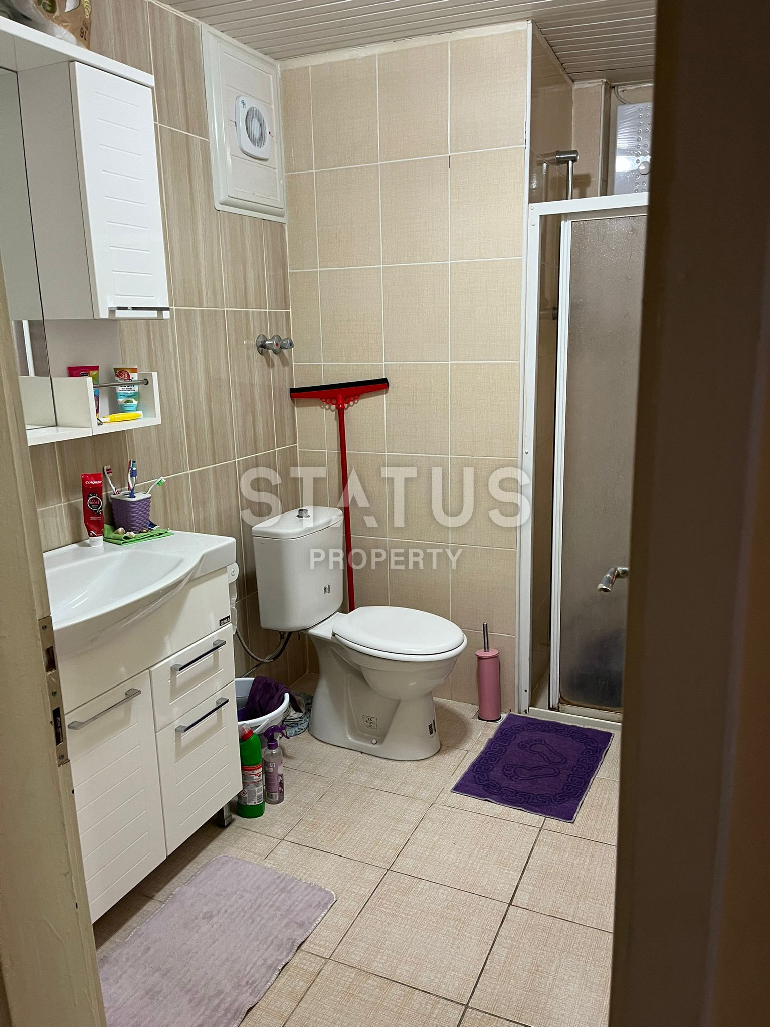 Трёхкомнатная квартира мебелированная в центре Алании,90м2. фото 8