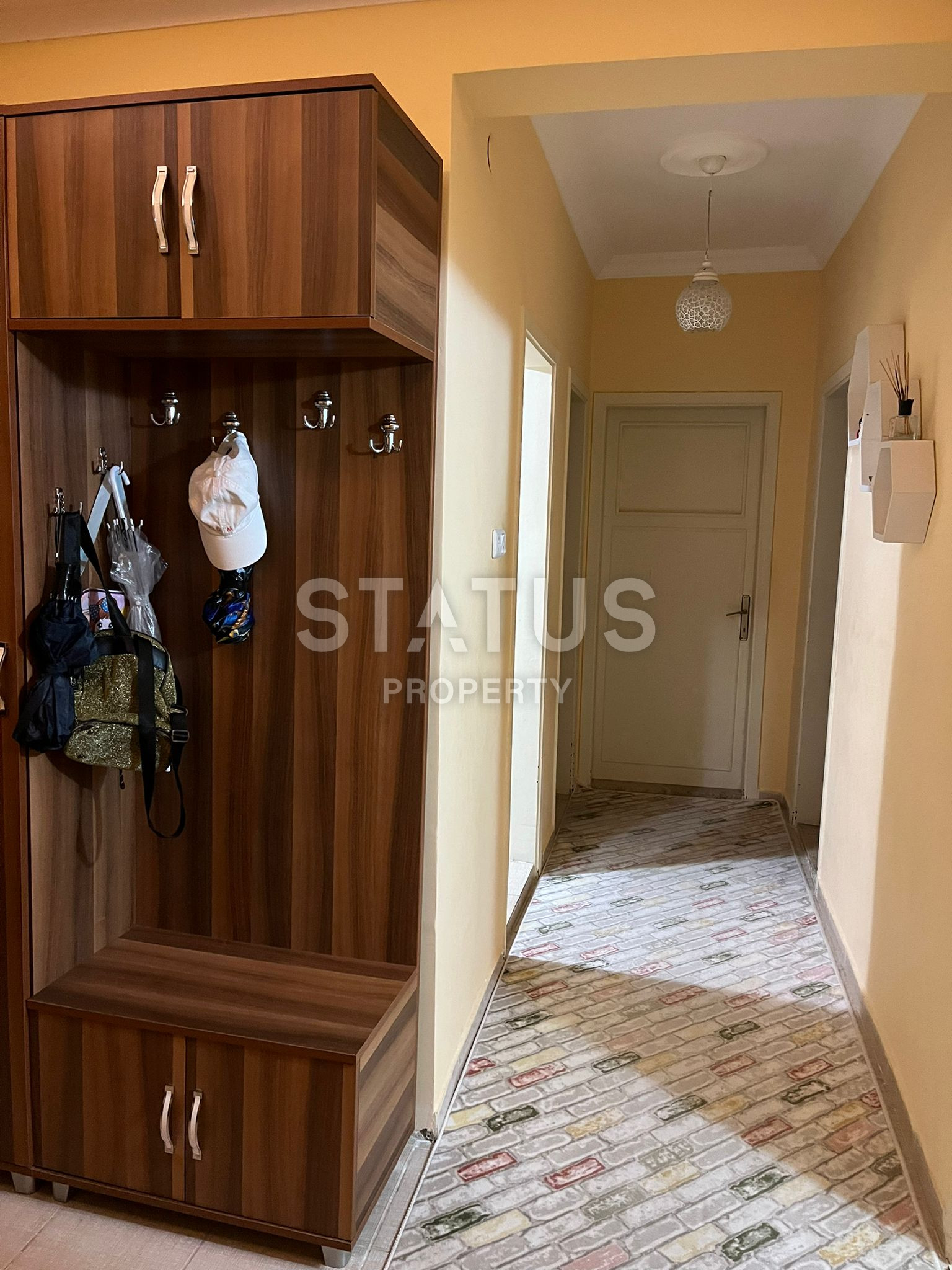 Трёхкомнатная квартира мебелированная в центре Алании,90м2. фото 9