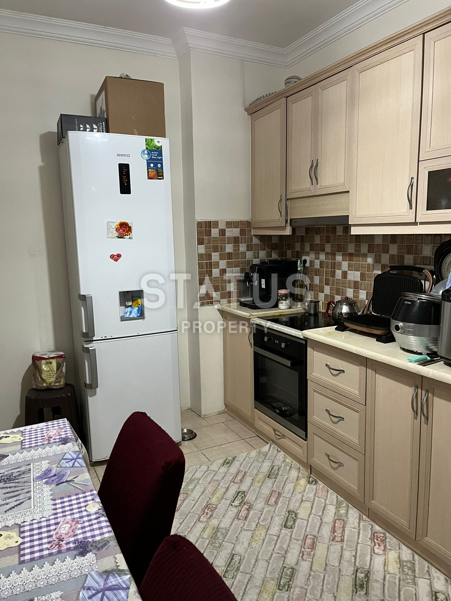 Трёхкомнатная квартира мебелированная в центре Алании,90м2. фото 10