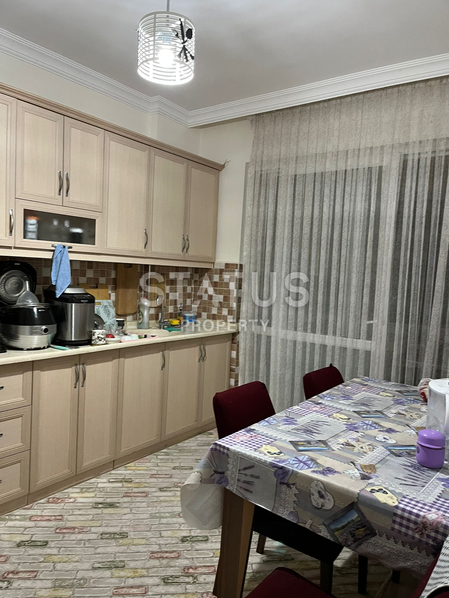 Трёхкомнатная квартира мебелированная в центре Алании,90м2. фото 11