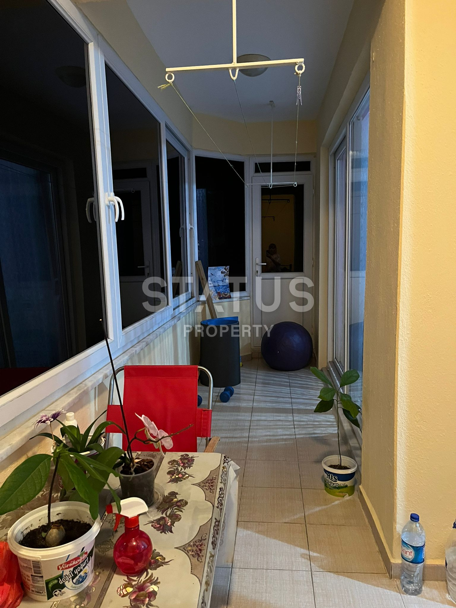 Трёхкомнатная квартира мебелированная в центре Алании,90м2. фото 12