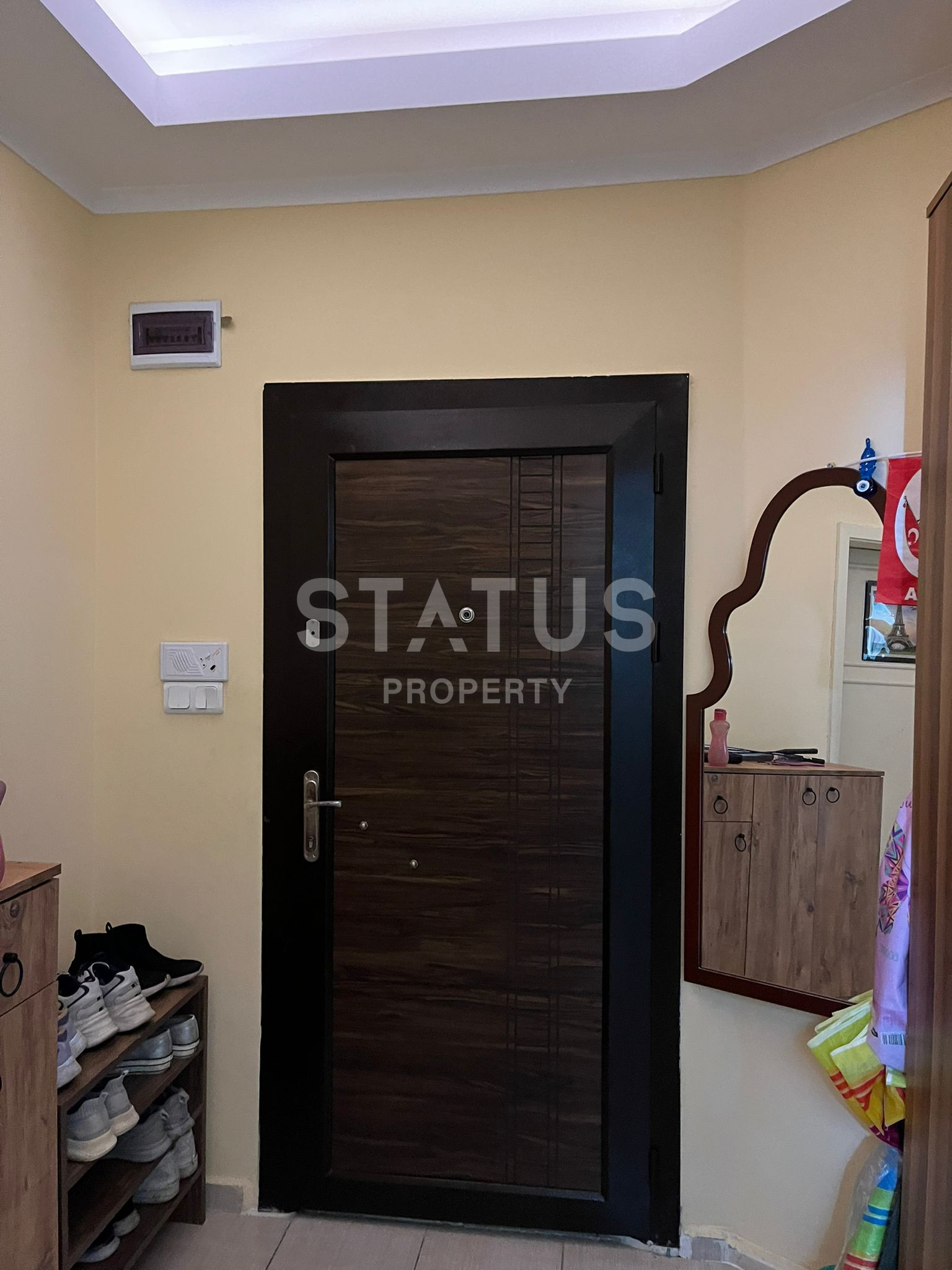 Трёхкомнатная квартира мебелированная в центре Алании,90м2. фото 13