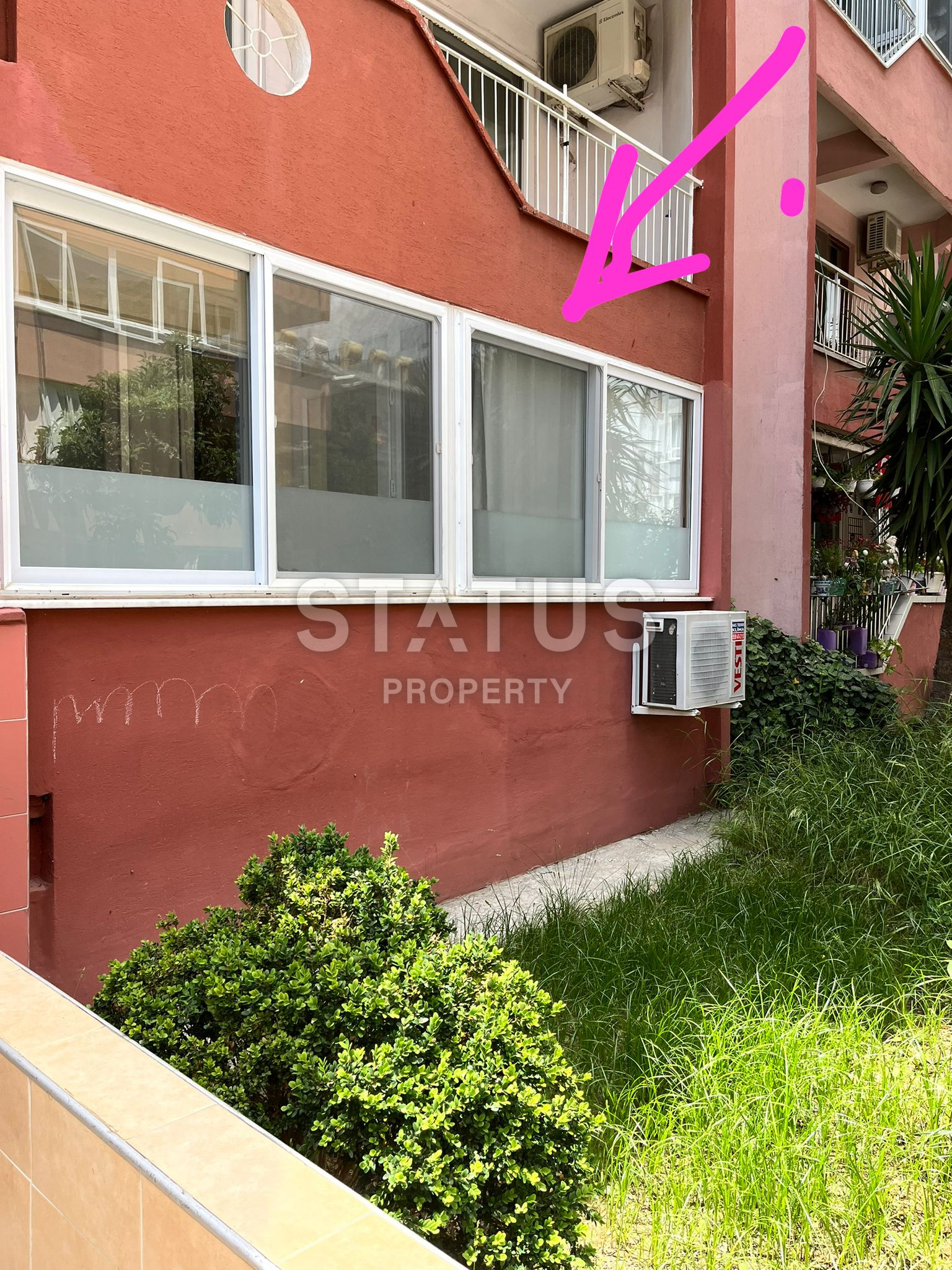 Трёхкомнатная квартира мебелированная в центре Алании,90м2. фото 14