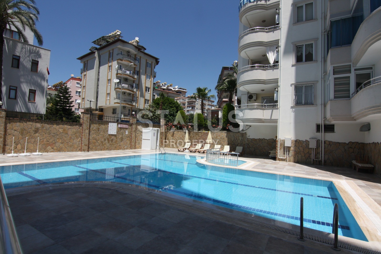 Апартаменты 2+1 в районе пляжа Клеопатры с мебелью фото 15