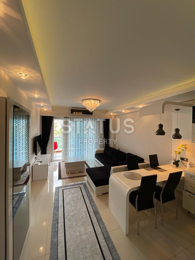 Квартира 1+1 в элитном комплексе! Мебель + техника, 50 м2 фото 3