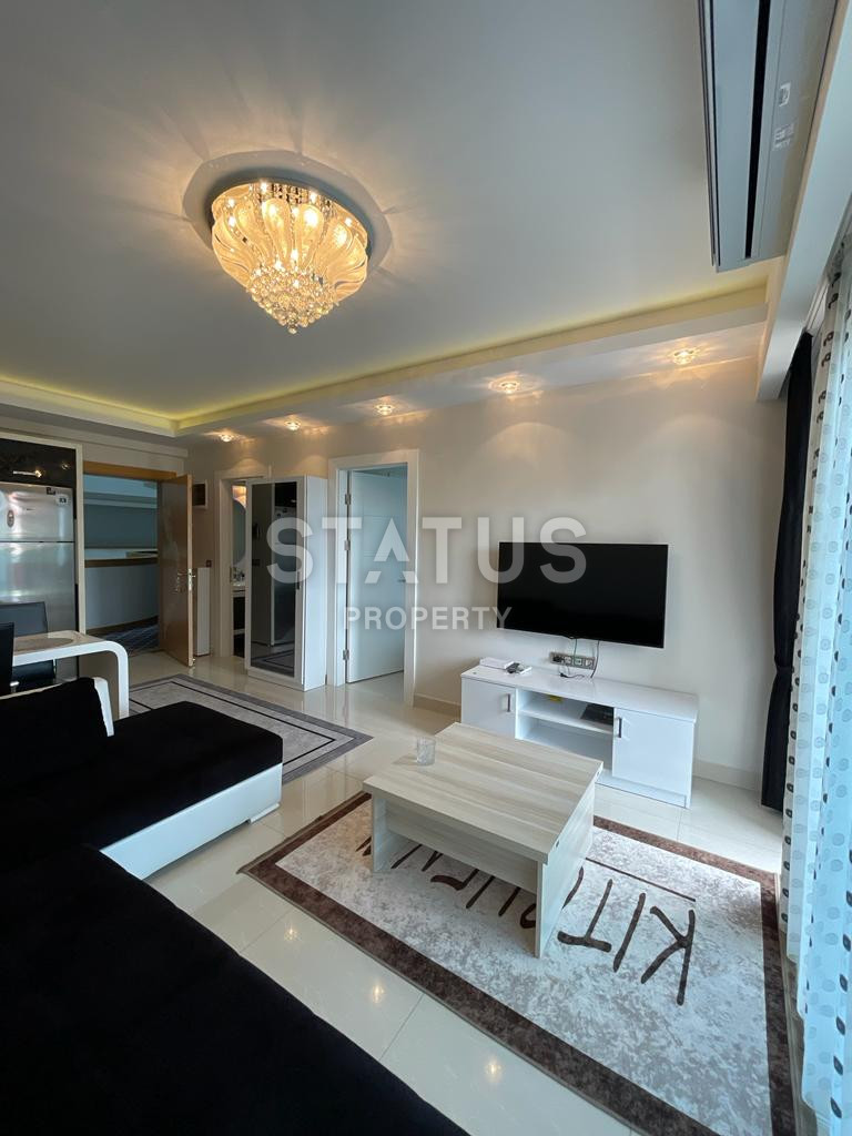 Квартира 1+1 в элитном комплексе! Мебель + техника, 50 м2 фото 8