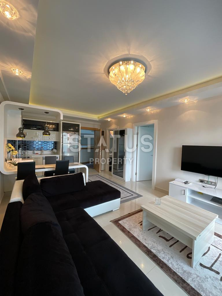 Квартира 1+1 в элитном комплексе! Мебель + техника, 50 м2 фото 14