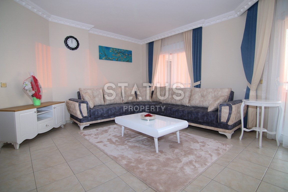 Трехкомнатные апартаменты с отличным видом на море и горы в Махмутларе, 120 м2 фото 4