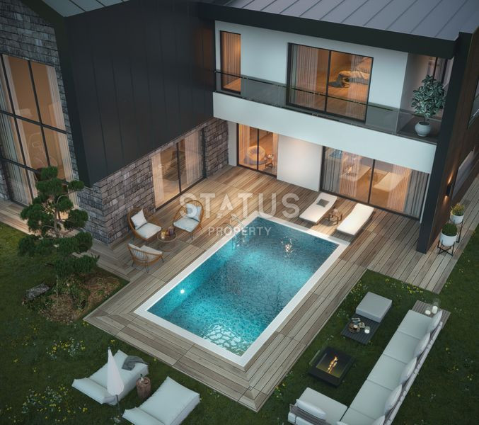 Новый проект вилл в Анталии. район Дешемеалты,477-510м2 фото 15