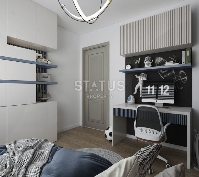 New luxury residential complex in installments in Antalya. Altyntash area, 77-120m2 фото 4