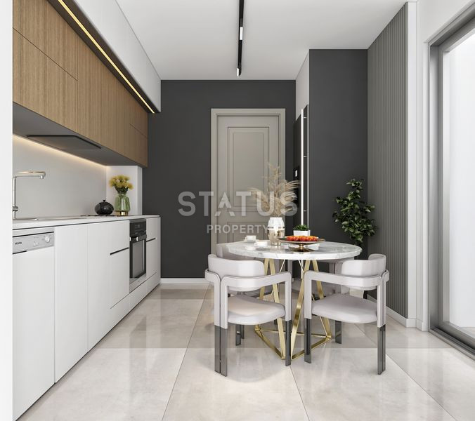 New luxury residential complex in installments in Antalya. Altyntash area, 77-120m2 фото 10