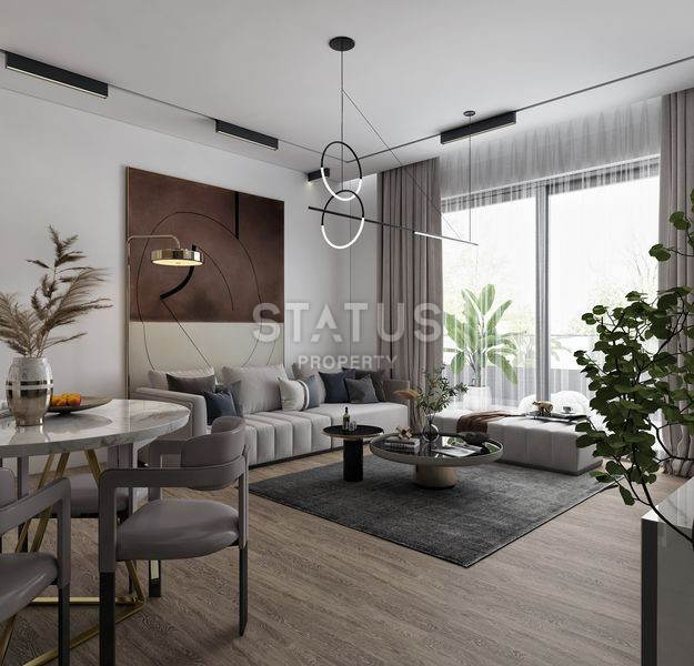New luxury residential complex in installments in Antalya. Altyntash area, 77-120m2 фото 14