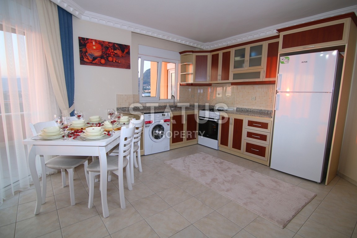 Трехкомнатные апартаменты с отличным видом на море и горы в Махмутларе, 120 м2 фото 8