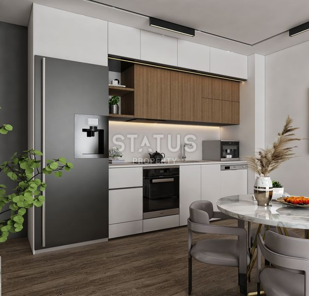 New luxury residential complex in installments in Antalya. Altyntash area, 77-120m2 фото 17