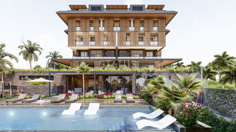 Новый проект с большими планировками в районе Джикджилли от ведущего застройщика, 94-186 м2 фото 3