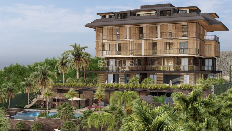 Новый проект с большими планировками в районе Джикджилли от ведущего застройщика, 94-186 м2 фото 4