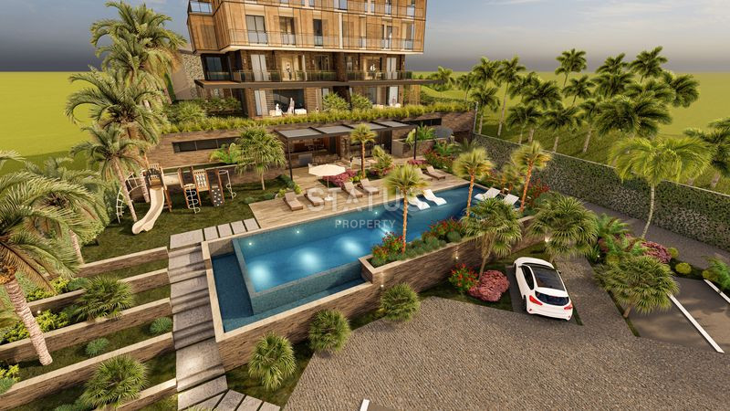 Новый проект с большими планировками в районе Джикджилли от ведущего застройщика, 94-186 м2 фото 9