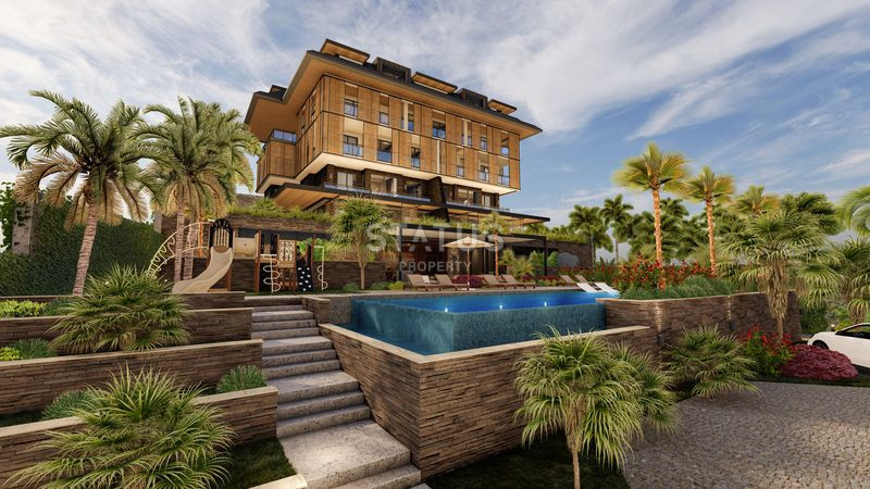 Новый проект с большими планировками в районе Джикджилли от ведущего застройщика, 94-186 м2 фото 11