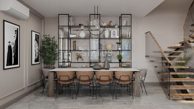 Новый проект с большими планировками в районе Джикджилли от ведущего застройщика, 94-186 м2 фото 15