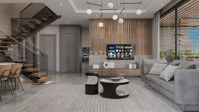 Новый проект с большими планировками в районе Джикджилли от ведущего застройщика, 94-186 м2 фото 17