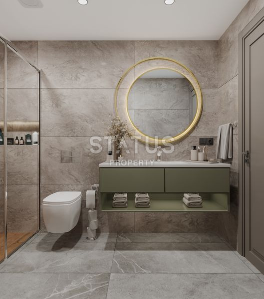 Новый проект с большими планировками в районе Джикджилли от ведущего застройщика, 94-186 м2 фото 24