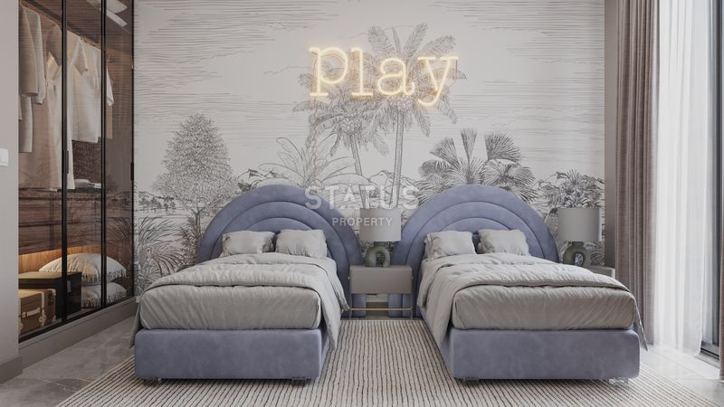 Новый проект с большими планировками в районе Джикджилли от ведущего застройщика, 94-186 м2 фото 26