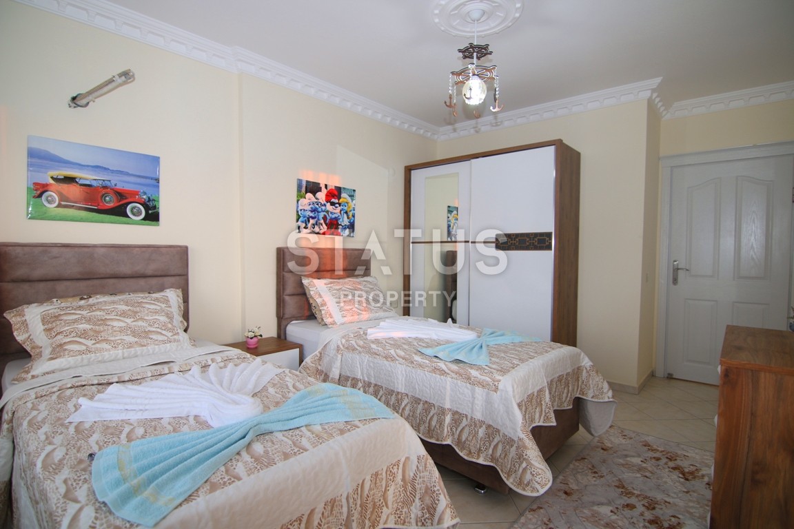 Трехкомнатные апартаменты с отличным видом на море и горы в Махмутларе, 120 м2 фото 12