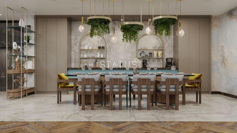 Новый проект с большими планировками в районе Джикджилли от ведущего застройщика, 94-186 м2 фото 32