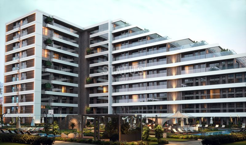 Квартиры у моря проект с карандаша в Анталии, роен Алтынташ.62-139м2 фото 3