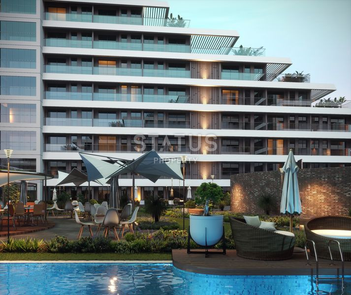 Квартиры у моря проект с карандаша в Анталии, роен Алтынташ.62-139м2 фото 9