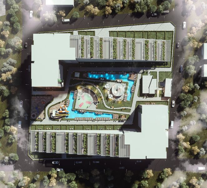 Квартиры у моря проект с карандаша в Анталии, роен Алтынташ.62-139м2 фото 12