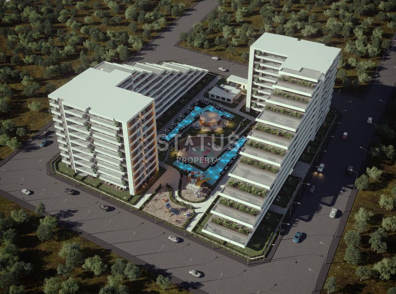 Квартиры у моря проект с карандаша в Анталии, роен Алтынташ.62-139м2 фото 13