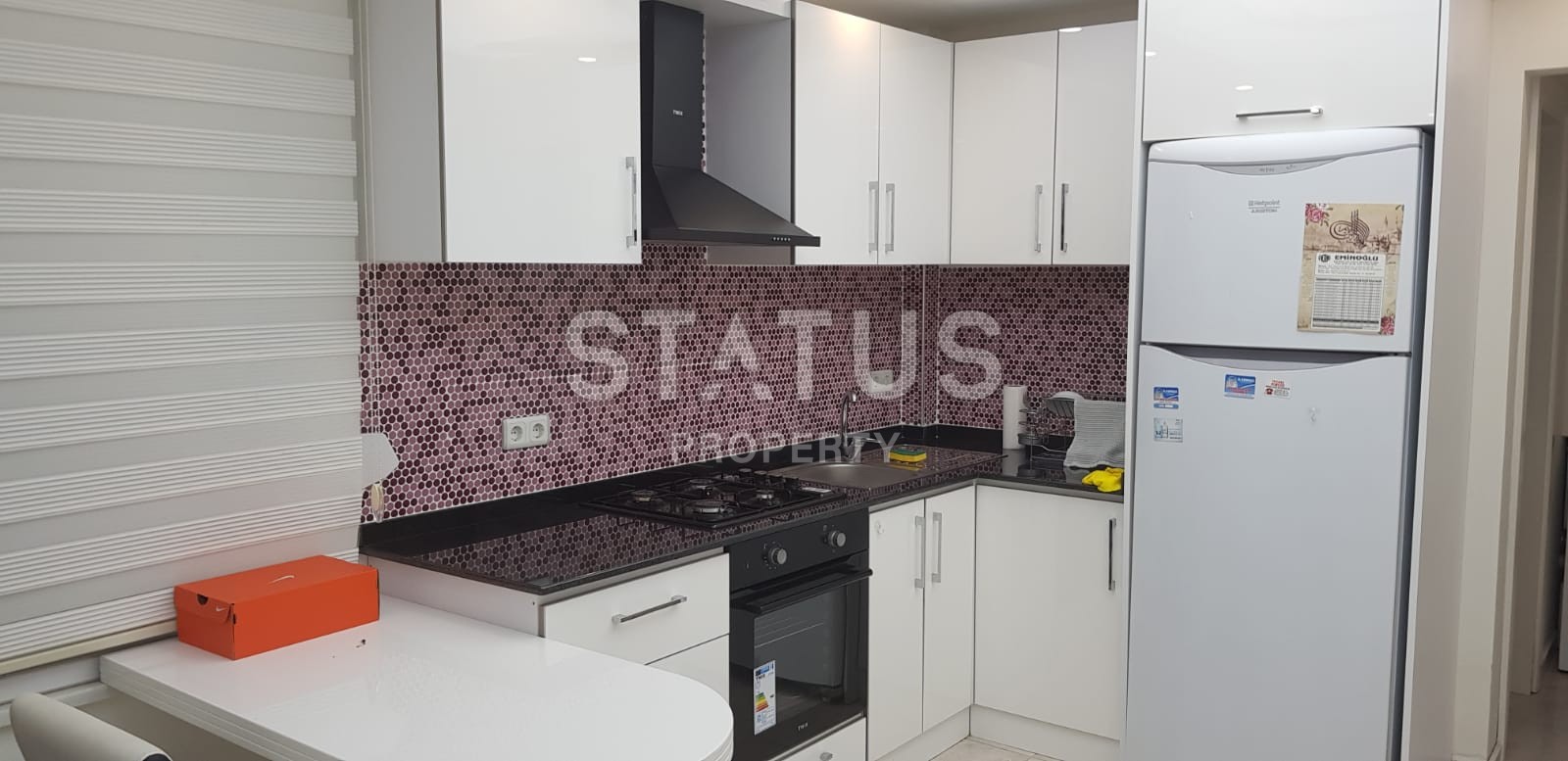 Квартира у пляжа Клеопатры планировки 1+1 с мебелью 65 кв.м. фото 4