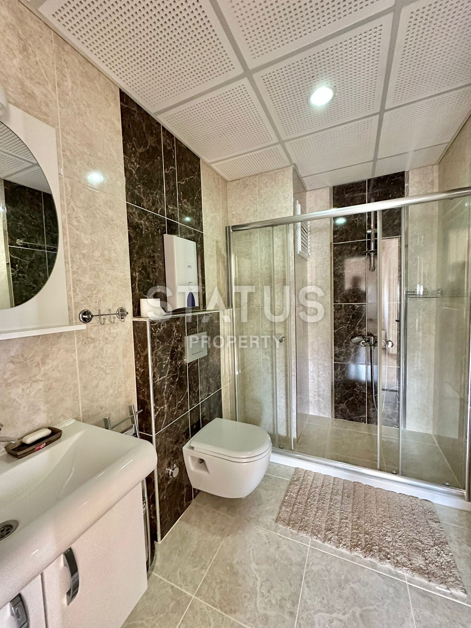 Two-level turnkey duplex 500m from the sea in the Tosmur area. 5+1. 250m2 фото 29