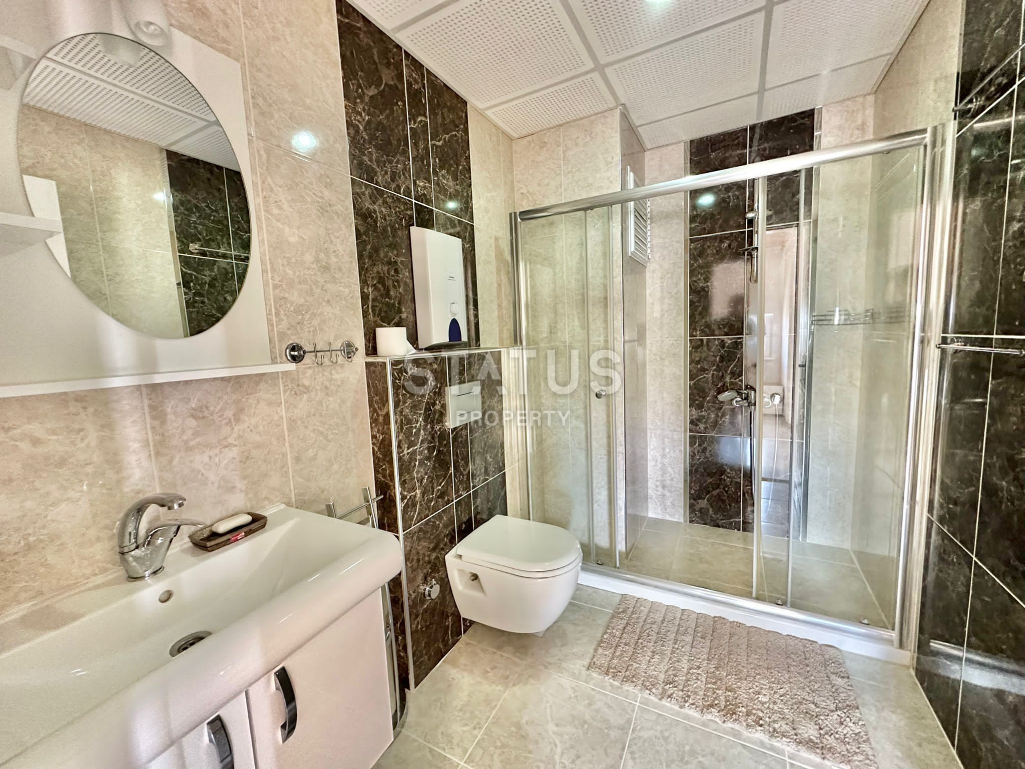 Two-level turnkey duplex 500m from the sea in the Tosmur area. 5+1. 250m2 фото 32