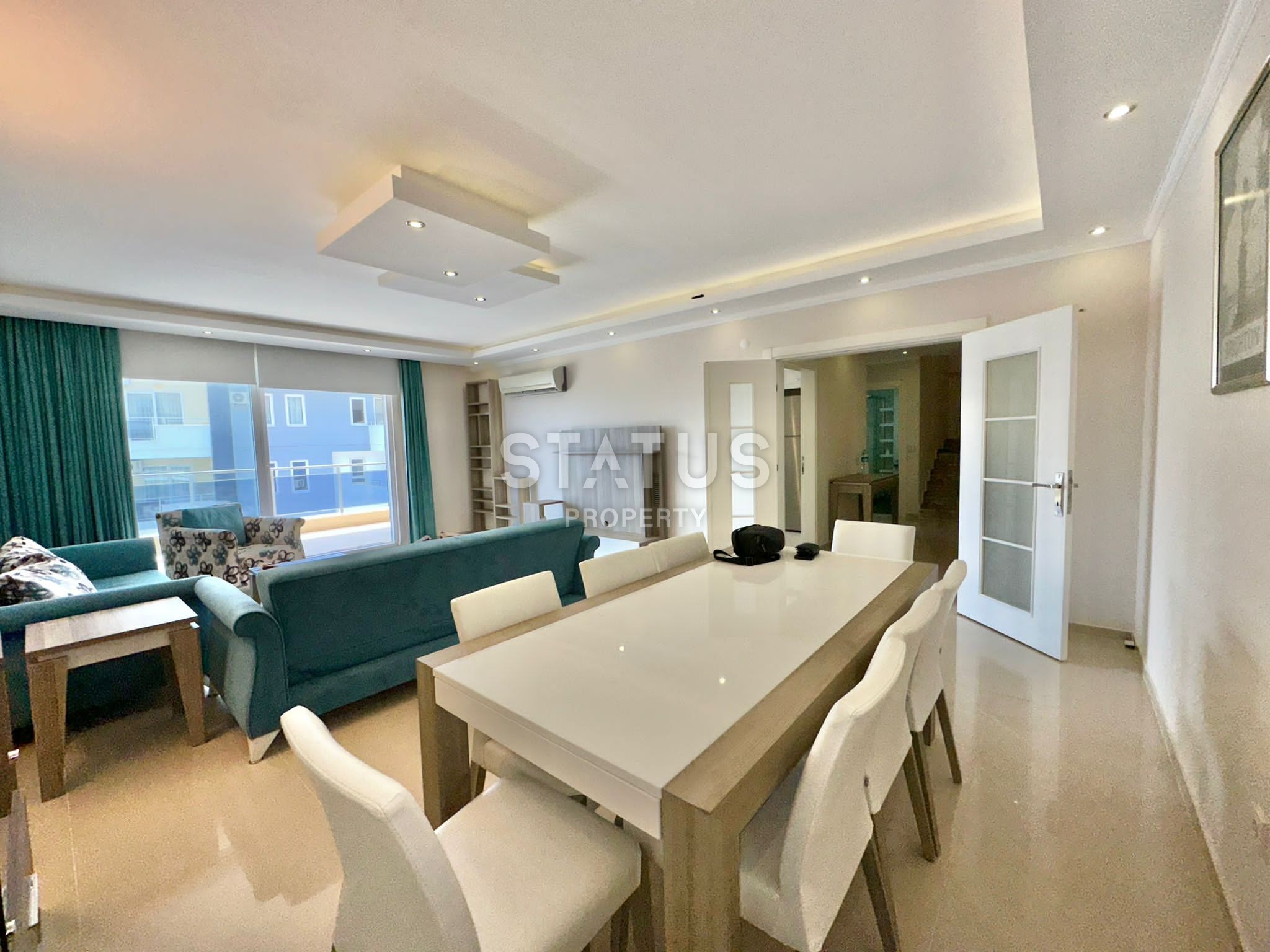 Two-level turnkey duplex 500m from the sea in the Tosmur area. 5+1. 250m2 фото 84