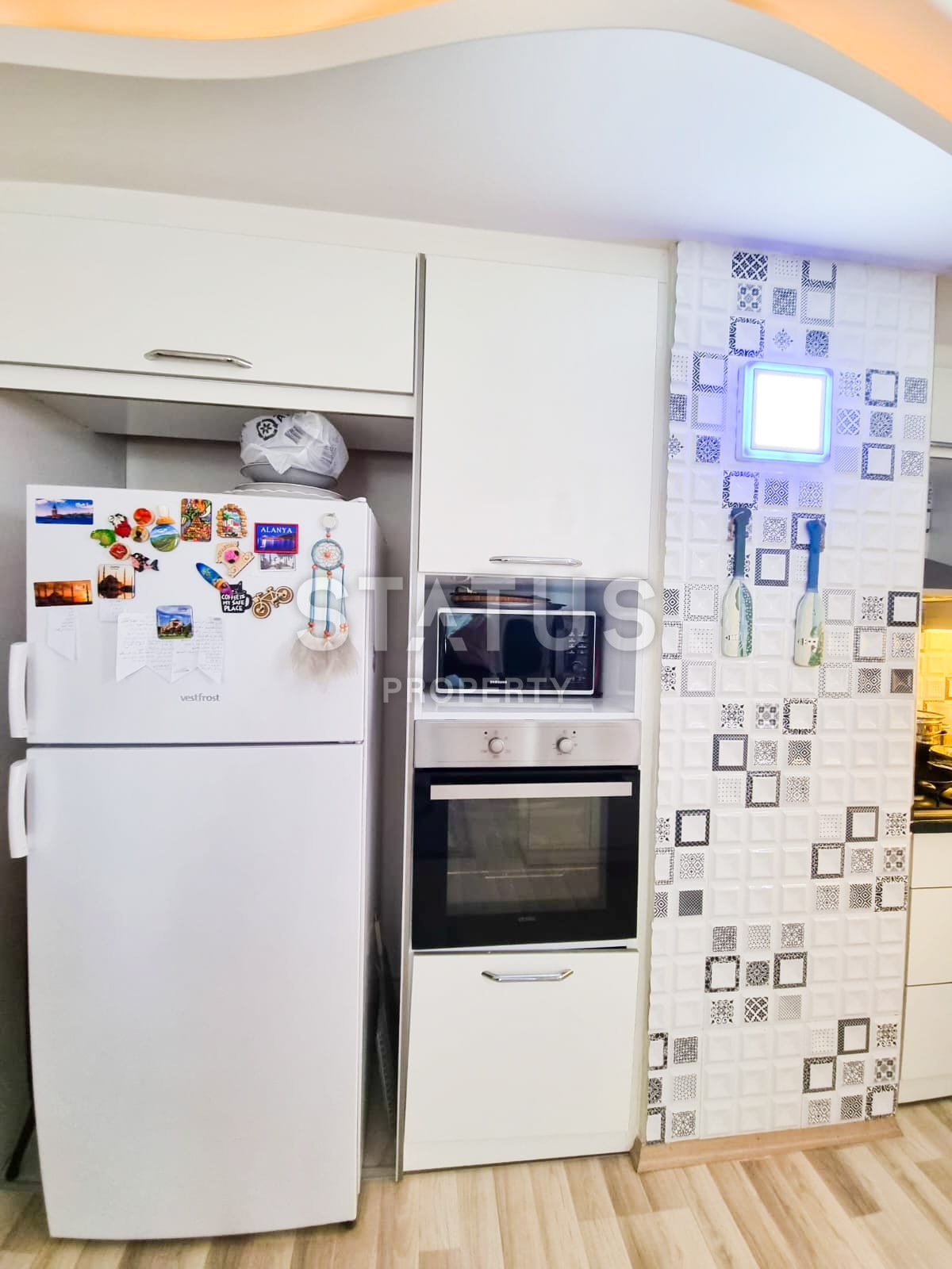 Furnished three-room apartment by the sea in Mahmutlar. 110m2 фото 8