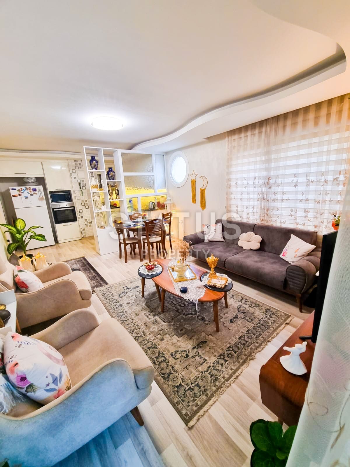 Furnished three-room apartment by the sea in Mahmutlar. 110m2 фото 19